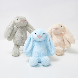 40厘米定制高品质卡哇伊长耳毛绒动物复活节兔子公仔毛绒兔子毛绒玩具 - Product Image 2