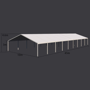 Customized Outdoor Sports <b>Tent</b> 45m X 10m Aluminum <b>Frame</b> Rainproof Windproof Four Season Event Shelter - Product Image 1
