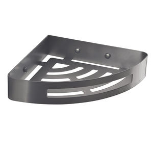 NERVA LINE - Soporte de Ducha de Esquina, Color Gris Metálico, 21x21x4.5cm - Product Image 1