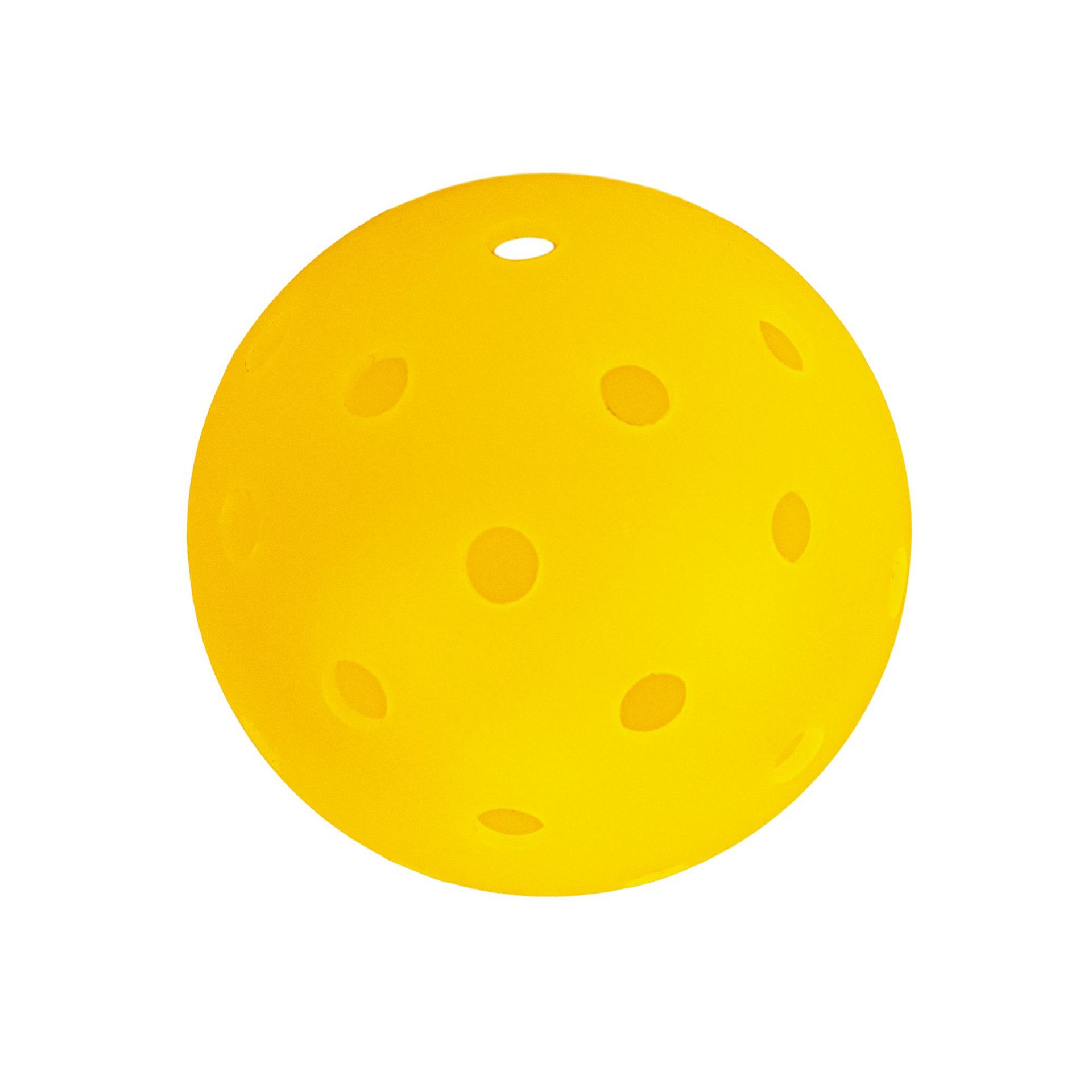 Boule intégrée rotomoulée en PE jaune