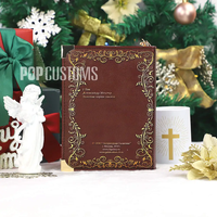 Drop Shipping Sac à main en cuir PU sur le thème de la Bible pour les amoureux de la littérature Sac à bandoulière idéal pour cadeau de la Bible