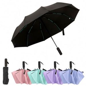 Parapluies promotionnels entièrement automatiques, nouvelle arrivée, protection UV, parapluies inversés personnalisés avec impression de logo - Product Image 6