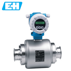 Débitmètre électromagnétique E+H 5H3B04 AAIBAEAFAAAI3S0AA1 AK en acier inoxydable pour liquides et gaz, avec hélice et connectivité à bride pour applications alimentaires - Product Image 3