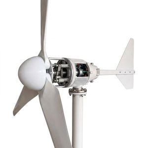 Turbina Eolica Orizzontale 2KW GWS-2000W con Controllore MPPT Intelligente, Efficienza 98%, Gamma Vento 3-25m/s - Product Image 1