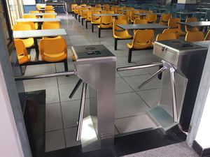 RFID tourniquet với kiểm soát truy cập chuyên nghiệp <span class=keywords><strong>Tripod</strong></span> <span class=keywords><strong>turnstile</strong></span> giá cho người đi bộ giao thông <span class=keywords><strong>turnstile</strong></span> cổng xách tay <span class=keywords><strong>turnstile</strong></span> - Product Image 5