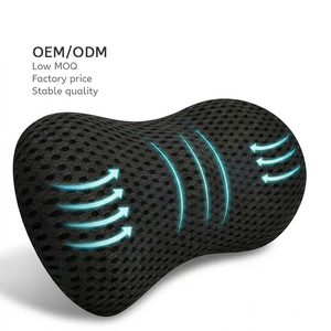 Cojín de Soporte Lumbar Ergonómico de Espuma Viscoelástica para <span class=keywords><strong>Silla</strong></span> de Oficina, Diseño Optimizado para Aliviar el Dolor Lumbar al Sentarse y Conducir, Personalizado de Fábrica - Product Image 1