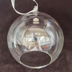 Nouvelle conception tendance d'usine : Couvercles en verre transparent de 8 cm, 10 cm et 12 cm de différentes tailles pour la décoration intérieure de Noël et les motifs DIY - Product Image 4