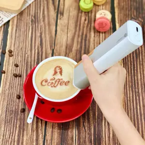 EVEBOT – imprimante à jet d'encre pour nourriture et tatouage, stylo d'impression pour café et gâteau, étiquette de date comestible numérique, imprimante Portable pour Macarons