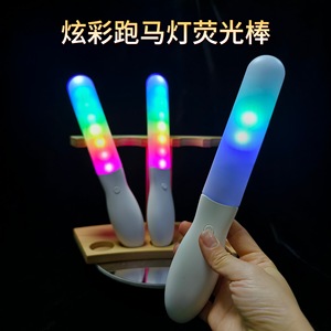 Stage Controlled Glow <b>Sticks</b> Remote Control Battery Powered Colorful Concert Cheering Props High Brightness Music <b>Lights</b> - Product Image 3