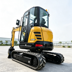 Mini-excavatrice sur chenilles Sany SY35U d'occasion de qualité supérieure, 3,5 tonnes, avec moteur, boîte de vitesses, pompe et roulement <span class=keywords><strong>Zore</strong></span>, à vendre - Product Image 3