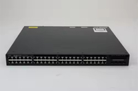 Licencia base LAN de conmutador PoE + de 48 puertos Catalyst 3650 con doble fuente de alimentación