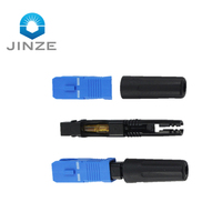 New Type Quick Assembly Single Mode Fiber Connectors Fiber Optic Fast Connector SC APC UPC Optical Fiber for Ftth