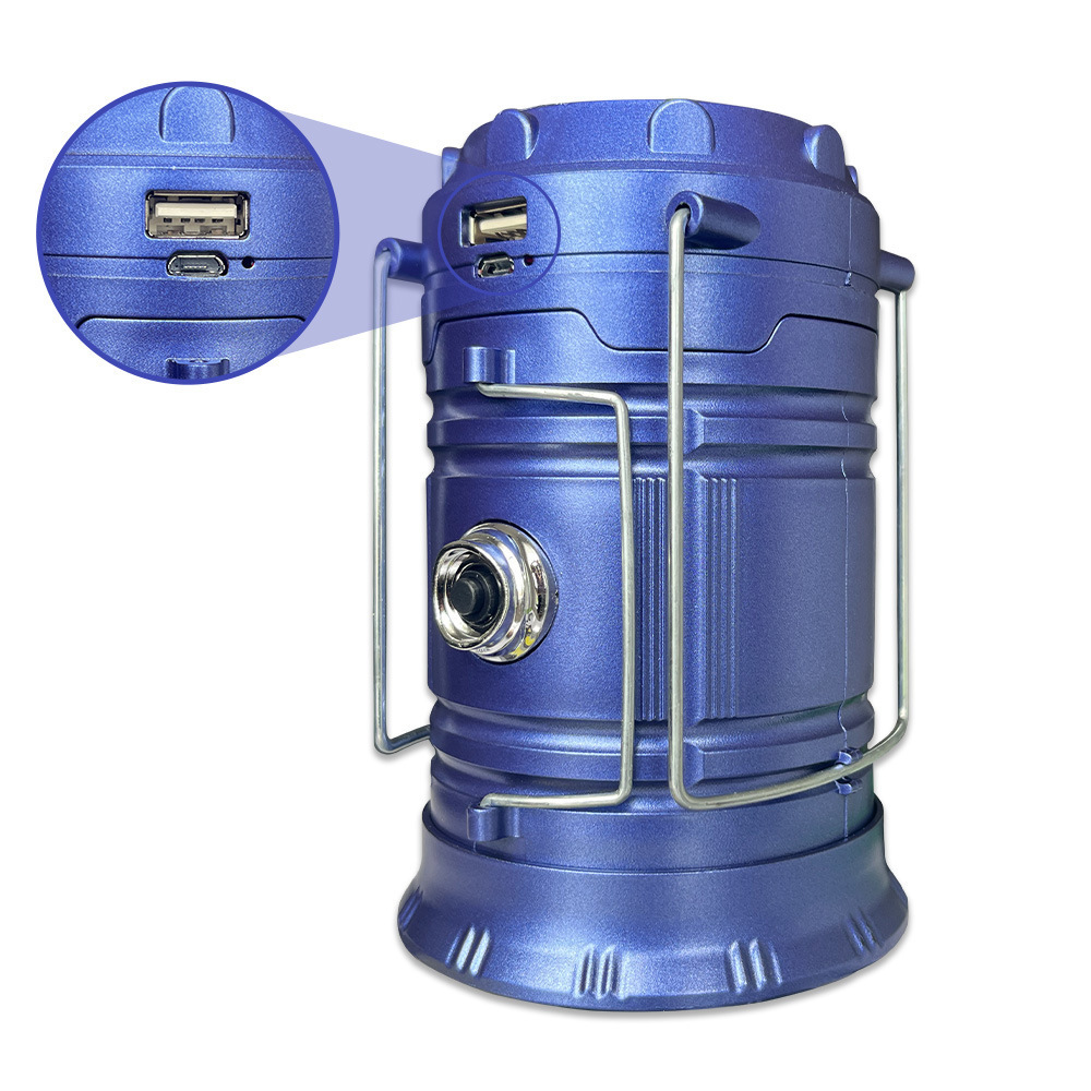 Bleu (chargement USB solaire)