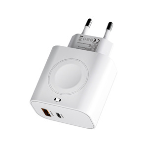 Chargeur sans fil 3-en-1 23W standard européen compatible avec Apple Watch 10 et Apple Watch 15, charge rapide. - Product Image 1