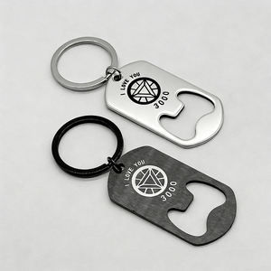 Wholesale Color Printed <b>Key</b> Chains Customization Stainless Steel Bottle Opener <b>Key</b> <b>Ring</b> Party Supplies Gift Metal <b>Key</b> Chain - Product Image 5