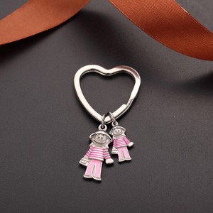 Loftily DE LA VIDA regalo hijo <span class=keywords><strong>y</strong></span> <span class=keywords><strong>Pap</strong></span>á <span class=keywords><strong>y</strong></span> mamá hija de acero inoxidable colgante llavero - Product Image 6