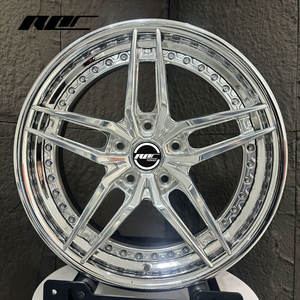 Jantes forgées Roc Custom 5x120 5x120.65 5x130 2 pièces 19 20 21 pouces pour <span class=keywords><strong>Corvette</strong></span> C8 C7 Z06 C6 Mercedes-Benz CL63 - Product Image 1