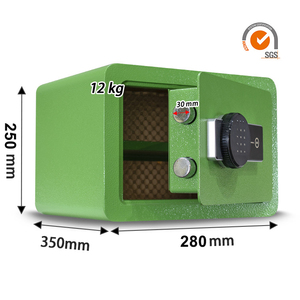 Tengle TL-531 17 E <span class=keywords><strong>Mini</strong></span> <span class=keywords><strong>coffre</strong></span>-<span class=keywords><strong>fort</strong></span> mural en acier DIY avec serrure à <span class=keywords><strong>code</strong></span> numérique, alimenté par piles, accès par clé, utilisation intérieure/extérieure, pour argent - Product Image 3