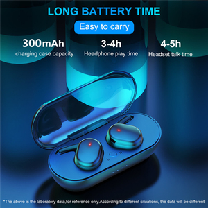 Zooming Y30 Touch BT 5,0 Auriculares inalámbricos Auriculares estéreo 3D Correr Deporte Auriculares para juegos TWS S4 <span class=keywords><strong>Mini</strong></span> ENC Auriculares - Product Image 6