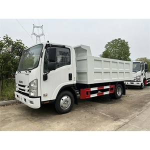 รถบรรทุกดัมพ์ 6 ล้อ 4x2 ขนาด 5 ตัน 8 ตัน ยี่ห้ออีซูซุ ราคาโรงงานจีน ขาย - Product Image 4