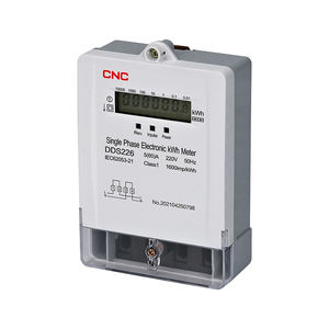 ऊर्जा मीटर बिजली इलेक्ट्रॉनिक एकल-चरण वाट घंटे - Product Image 1