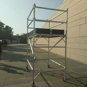 Échafaudage en aluminium du fabricant, construction durable <span class=keywords><strong>pour</strong></span> la construction et la maintenance - Product Image 4