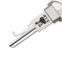 Outils de serrurier LISHI pour serrures résidentielles, SC1 5 broches, outil de déverrouillage et de décodage 2-en-1 Lishi, pour serrures résidentielles Schlage