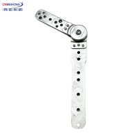 Mécanisme d'appui-tête de canapé en métal avec angle réglable et accessoires amovibles pour canapé inclinable et salle de bain