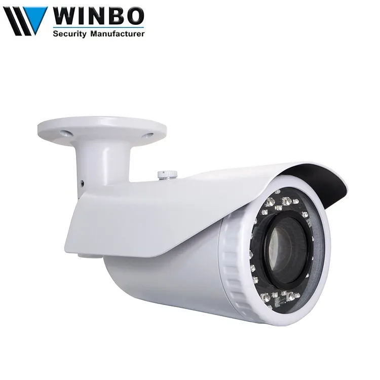 Winbo Populaire H.265 5MP Ip/Netwerk Ir Bullet 18X 5-90Mm Motor Lens Capture Camera