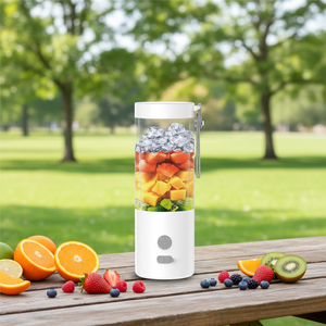 High Quality Portable Household <strong>DC</strong> <strong>Motor</strong> Blender Juicer USB Rechargeable Battery 450ml Capacity Car Compatible <strong>Shaker</strong> Design - Product Image 1