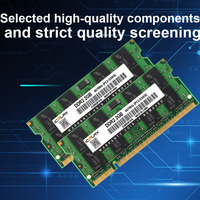 ICOOLAX Computerram 1G 2G ddr2 4 go ram memoria ram 667mhz 800mhz RAM pour PC portable de jeu