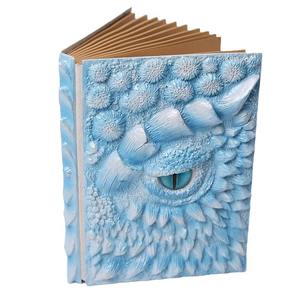 Carnets mignons en forme de dragon avec yeux en cristal, livres de jeu Dragon Macaroni en résine, objets d'artisanat Thron pour cadeaux aux étudiants - Product Image 2