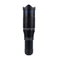 Vente en gros transfrontalière : Viseur HD à haute magnification et mise au point manuelle pour téléphone portable, avec enregistrement photo et vidéo