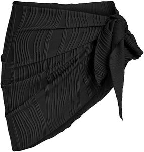 ZAFUL all'ingrosso della fabbrica delle donne di Chiffon Cover up Sarong da spiaggia avvolgi Bikini trasparenti con pizzo decorazione per costumi da bagno - Product Image 4