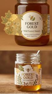 Customizable oil-resistant vinyl <b>labels</b> for spice jars and food containers; wholesale printed packaging <b>stickers</b>. - Product Image 3
