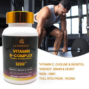LANORIENT Complément <span class=keywords><strong>Vitamin</strong></span>é Booster Immunité Soins de la Peau Vitamine <span class=keywords><strong>B</strong></span> Complexe Capsules - Product Image 4