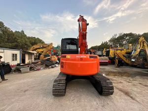 Excavadora de cadenas de alta eficiencia de 7.5 toneladas ZX75US con giro de cola ultracorto para proyectos urbanos y de carreteras - Product Image 6