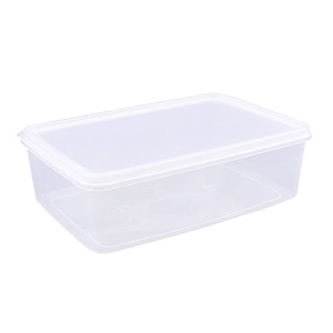 Plastic Food Storage <b>Container</b> Square Clip On Lid Thickened Material <b>Refrigerator</b> Use - Product Image 2