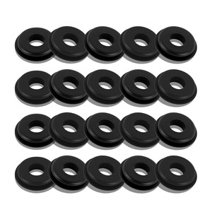 High Quality Custom <b>Rubber</b> Gasket Epdm Silicone Wiring Grommet Flat Cable Protector <b>Rubber</b> Grommet - Product Image 1
