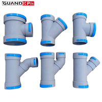Accessoires en plastique PP de qualité supérieure, directement de l'usine, pour tuyaux de plafond en HDPE pour système de ventilation d'air frais HVAC