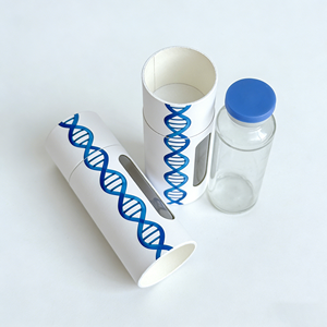 Envase de Tubo de Papel Personalizado para Suplementos de Colágeno en Polvo, Cilindro de Cartón Reciclable Ecológico - Product Image 2