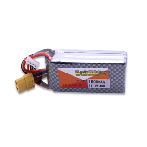 753562 <span class=keywords><strong>3</strong></span> 11,1 V 40C 1500mah Lipo battery for airsoft/gun/RC/model/hobby - Product Image 2