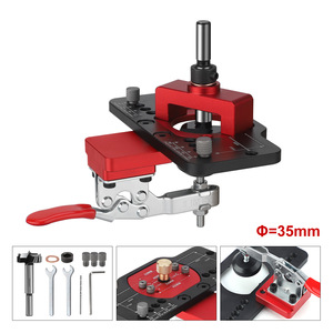 CNSPEED Foret pour trous de charnière 35 mm en alliage d'aluminium, outil de perçage du bois, assistant d'installation de portes d'armoires - Product Image 3