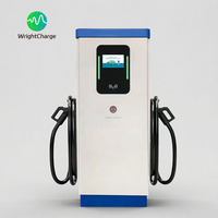 DC-Schnellladestation 240kW Hocheffizientes EV-Ladegerät Niedriger Standby-Verbrauch Freistehend OCPP Lagernd Verfügbar WrightCharge