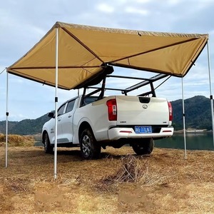 Tente de toit autoportante 270 degrés imperméable en Oxford 600D avec fermeture éclair en D, <span class=keywords><strong>auvent</strong></span> 270 Plus AWning et housse de <span class=keywords><strong>caravane</strong></span> de tourisme à trous en D - Product Image 4