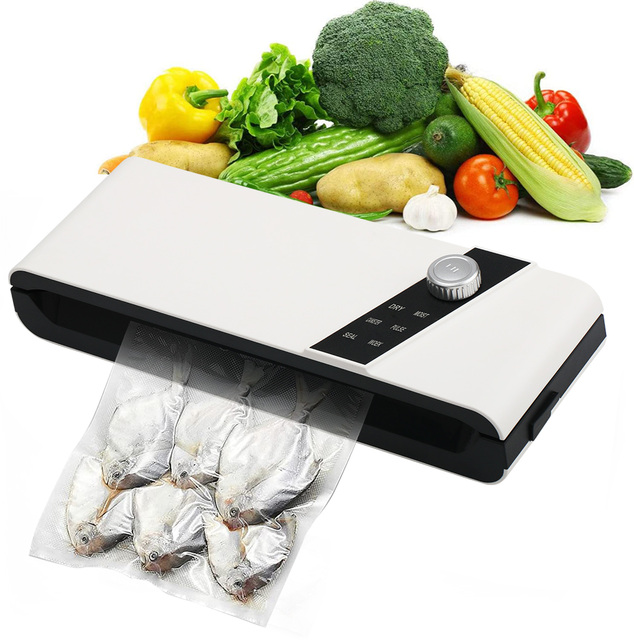 OOTD Vacuum Bag Sealer Small Automatic Portable Bag Sealer Mini, Handheld Bag Heat Vacuum Sealer