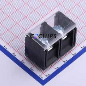 KF88SA-16.0-2P Barrier Terminal Block Through hole Component (THT),P=16mm Connector With Cover Plate 16mm 1x2P Straight Pin - Product Image 1