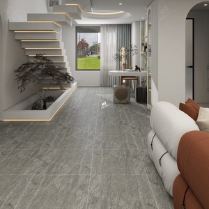 Azulejos <span class=keywords><strong>de</strong></span> Porcelana Mate Rústicos Antideslizantes e Impermeables <span class=keywords><strong>de</strong></span> 60x60 cm para Dormitorio, Sala <span class=keywords><strong>de</strong></span> Estar y <span class=keywords><strong>Casa</strong></span>, Marca Foshan Premium - Product Image 6