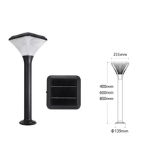 Outdoor Ip65 Waterdicht Aluminium Led Pillar Poortverlichting 5 W Pc Elektrische Muurbevestiging Nachtlampje Voor Patio Tuin Tuin