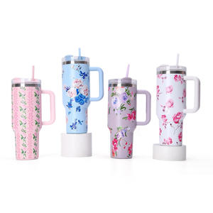 Nuova Tazza Termica da 40oz in Acciaio Inox per San Valentino, Bottiglia d'Acqua Isolata, Thermos da Viaggio per Caffè - Product Image 6